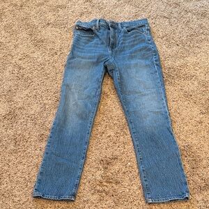 Madewell High Rise Slim Boyjean Size 28